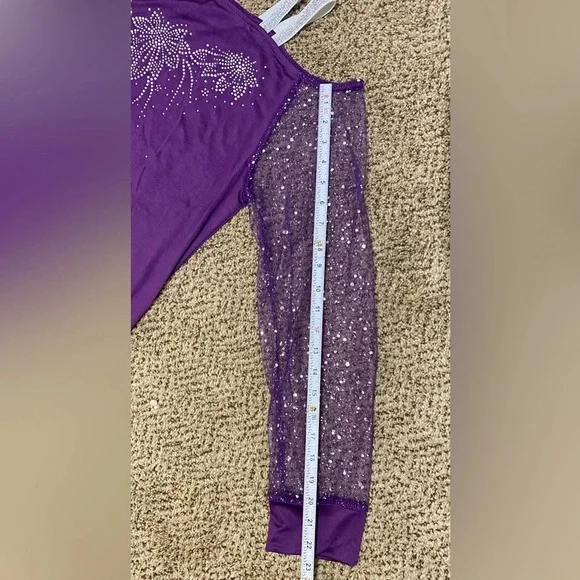 COPY - Women Top Purple  Rhinestones. Size L. Brand New. - Picture 4 of 8